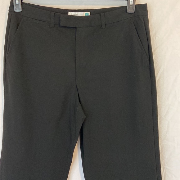 Old Navy Essential Stretch At Waist Woman Black Trouser Size 16 Long - Picture 2 of 10